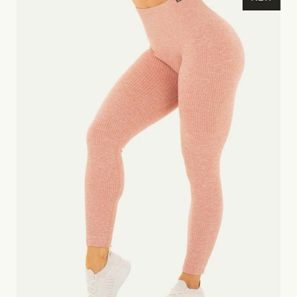 NWT RYDERWEAR SEAMLESS RIBBED LEGGINGS
